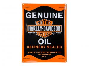 H-D Oil Can Tin Sign TRADHDL-15527