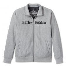 Pullover "Darting Zip-Up Sweatshirt Grey" 96177-24VM